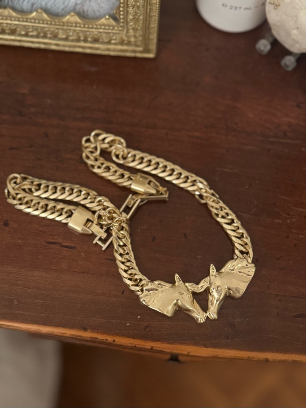 Clare V. Statement Cheval Necklace